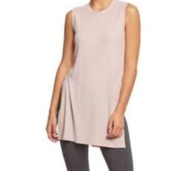 Betsey Johnson Dusty Rose Performance Sleeveless Tunic - Picture 3 of 8